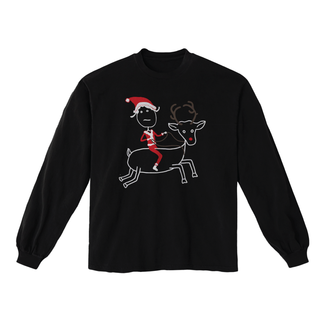 Rihanna - Rhenna Reindeer Long Sleeve Tee