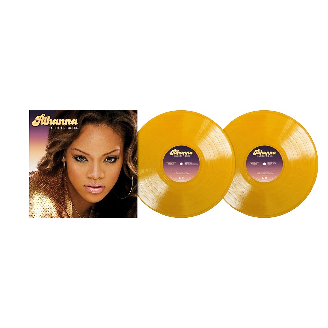 Rihanna - Music Of The Sun: Opaque Yellow Vinyl 2LP